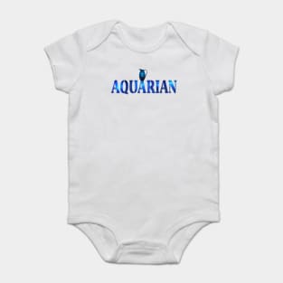 Aquarian Shirt Design Baby Bodysuit